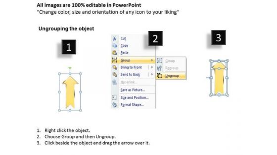 PowerPoint Arrow All Relevant Elements Templates Backgrounds For Slides