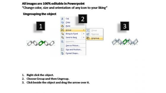 PowerPoint Backgrounds Business Chains Process Ppt Design Slides