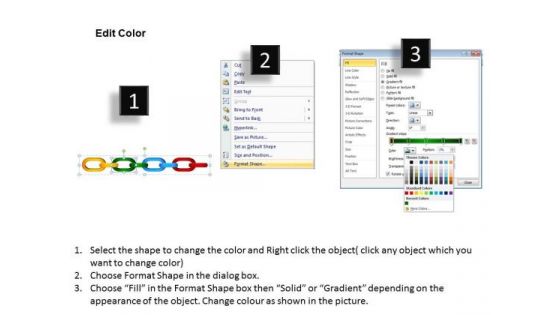 PowerPoint Backgrounds Chains Flowchart Process Business Ppt Slide Designs