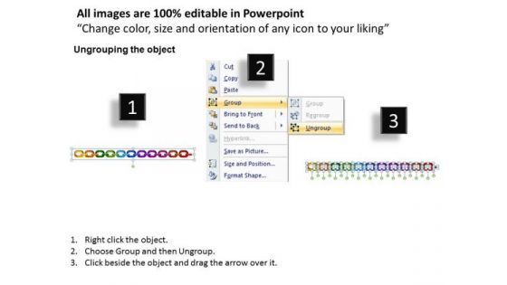 PowerPoint Backgrounds Chains Flowchart Process Success Ppt Design Slides