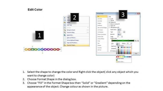PowerPoint Backgrounds Chains Flowchart Process Success Ppt Design Slides