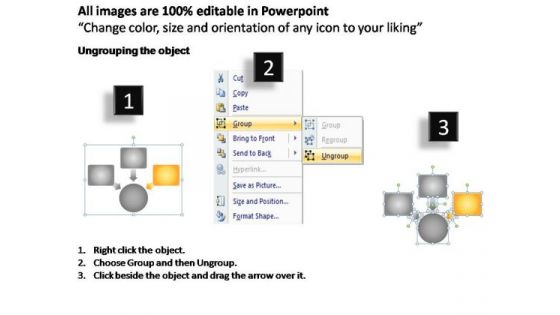 PowerPoint Backgrounds Chart Five Leading Ppt Template