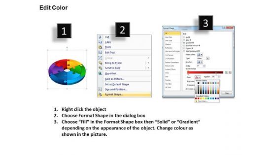 PowerPoint Backgrounds Circle Chart Circle Puzzle Diagram Ppt Layouts