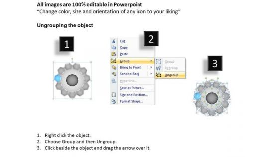 PowerPoint Backgrounds Circular Flow Diagram Ppt Templates