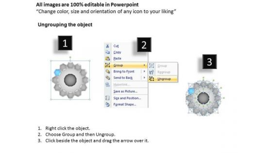 PowerPoint Backgrounds Circular Flow Diagram Ppt Themes
