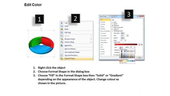 PowerPoint Backgrounds Circular Process Teamwork Ppt Slides