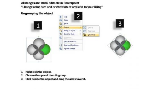 PowerPoint Backgrounds Company Four Overlapping Ppt Slides