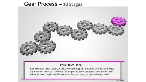 PowerPoint Backgrounds Company Gears Process Ppt Design