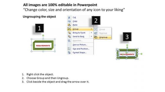 PowerPoint Backgrounds Company Growth Product Lifecycle Steps Ppt Slide