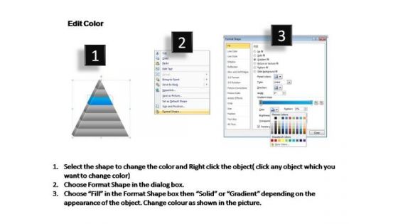 PowerPoint Backgrounds Company Triangle Process Ppt Theme