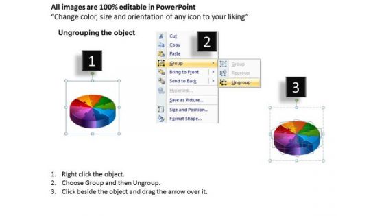 PowerPoint Backgrounds Cycle Process Chart Ppt Theme
