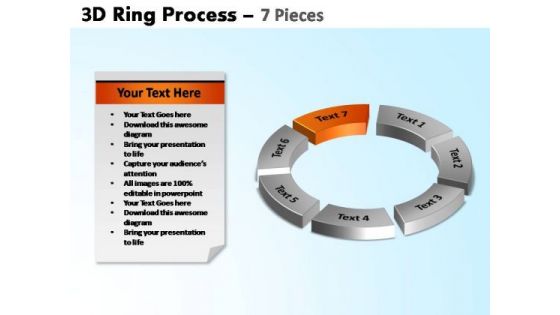 PowerPoint Backgrounds Cycle Process Ring Process Ppt Slide Designs