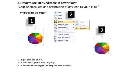PowerPoint Backgrounds Cycle Teamwork Ppt Design