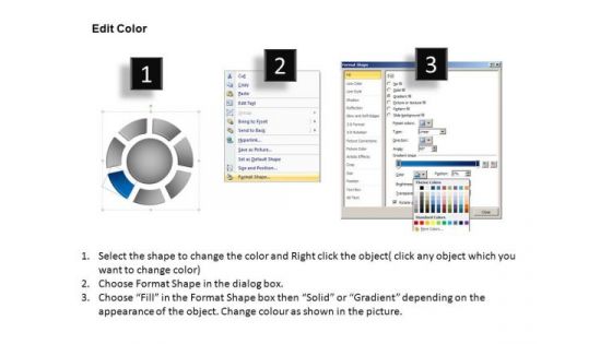 PowerPoint Backgrounds Diagram Ring Chart Ppt Theme