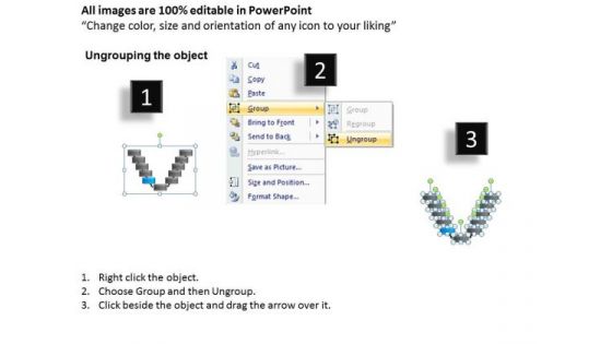 PowerPoint Backgrounds Diagram V Diagram Ppt Theme