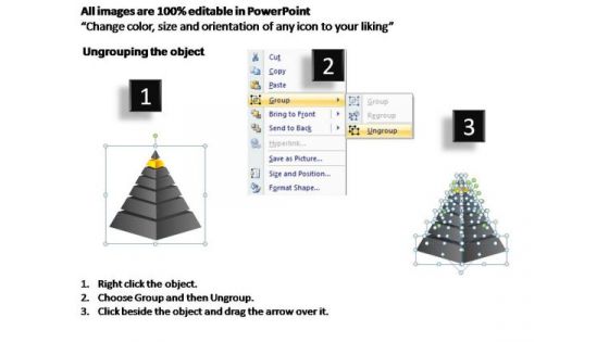 PowerPoint Backgrounds Download Cone Diagram Ppt Design