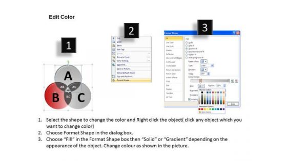 PowerPoint Backgrounds Download Venn Diagram Ppt Templates