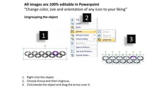 PowerPoint Backgrounds Education Rings Ppt Designs