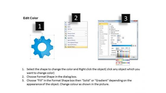 PowerPoint Backgrounds Gears Process Growth Ppt Design Slides
