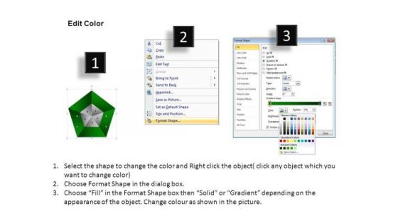 PowerPoint Backgrounds Graphic Quadrant Chart Ppt Template