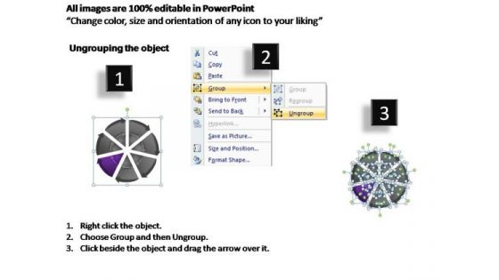 PowerPoint Backgrounds Growth Business Circular Ppt Theme