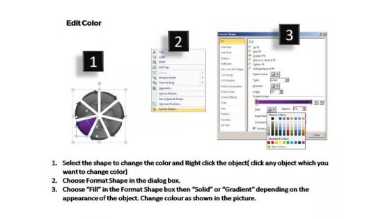 PowerPoint Backgrounds Growth Business Circular Ppt Theme