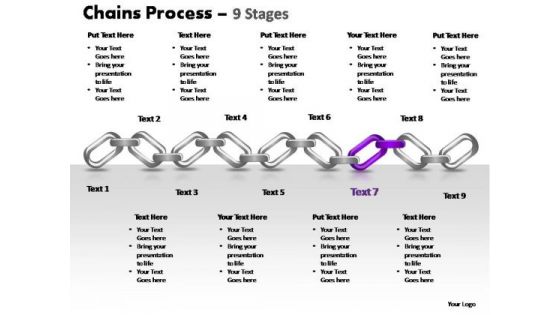 PowerPoint Backgrounds Growth Chains Ppt Designs