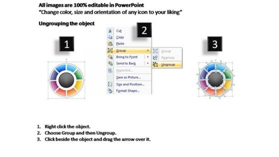 PowerPoint Backgrounds Growth Circular Process Ppt Design