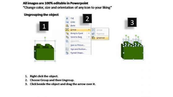 PowerPoint Backgrounds Growth Lego Blocks Ppt Presentation Designs