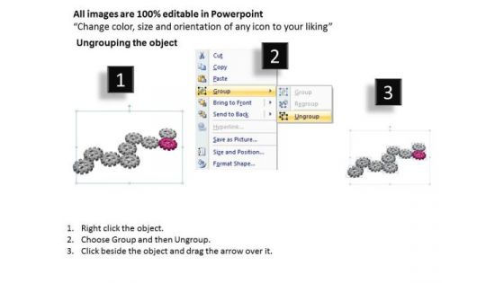 PowerPoint Backgrounds Image Gears Process Ppt Themes
