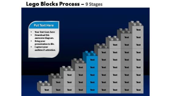 PowerPoint Backgrounds Image Lego Blocks Ppt Slide