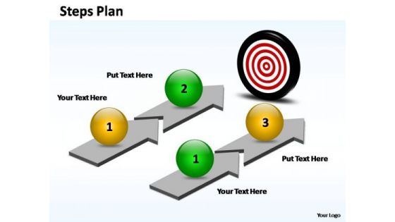 PowerPoint Backgrounds Leadership Parallel Steps Plan 2 Stages Ppt Designs