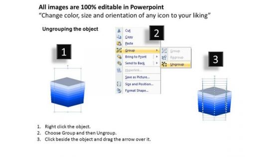 PowerPoint Backgrounds Marketing Stacked Layers List Ppt Presentation