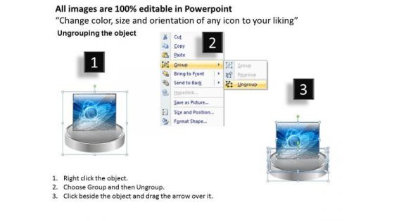 PowerPoint Backgrounds Pedestal Global Ppt Slide Designs
