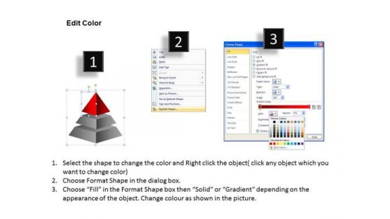 PowerPoint Backgrounds Process Pyramid Ppt Layouts