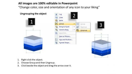 PowerPoint Backgrounds Process Stacked Layers List Ppt Theme