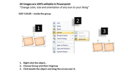 PowerPoint Backgrounds Sales Post It Notes Ppt Slide