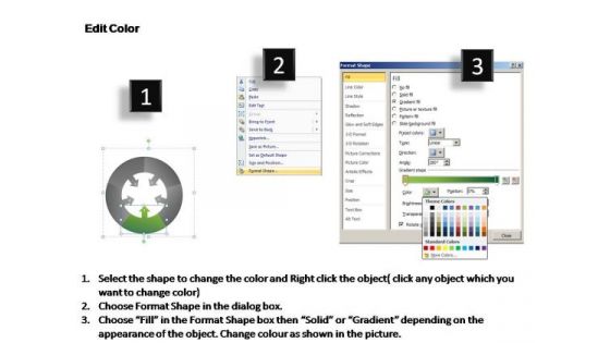 PowerPoint Backgrounds Strategy Contributing Factors Ppt Slides