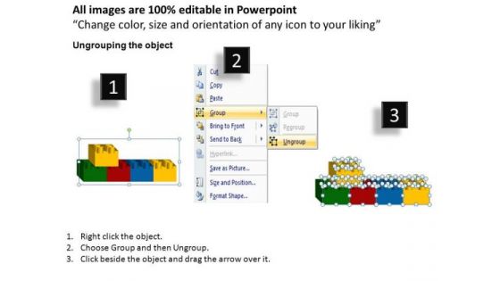 PowerPoint Backgrounds Strategy Lego Blocks Ppt Theme