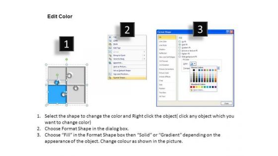 PowerPoint Backgrounds Strategy Puzzle Ppt Slides