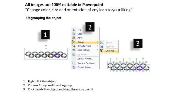 PowerPoint Backgrounds Strategy Rings Ppt Presentation Designs