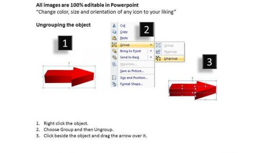 PowerPoint Backgrounds Success Arrows Ppt Slides