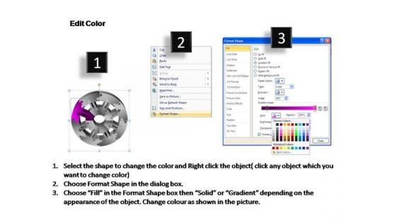 PowerPoint Backgrounds Success Circular Ppt Slides