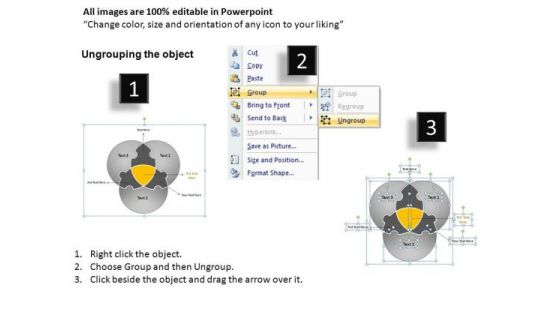 PowerPoint Backgrounds Success Circular Puzzle Ppt Backgrounds