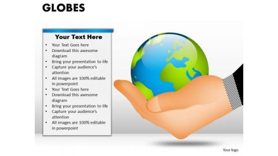 PowerPoint Backgrounds Success Globes Ppt Backgrounds