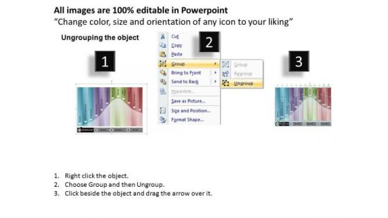 PowerPoint Backgrounds Success Product Lifecycle Ppt Process