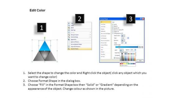 PowerPoint Backgrounds Teamwork Process Chart Ppt Template