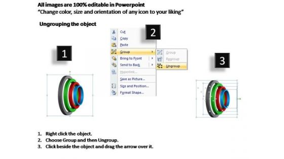 PowerPoint Backgrounds Teamwork Ring Chart Ppt Design