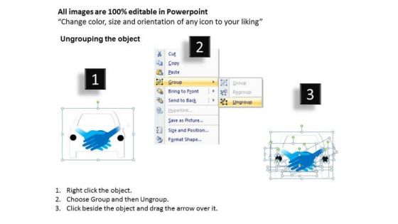 PowerPoint Buy A Car Handshake Ppt Slide
