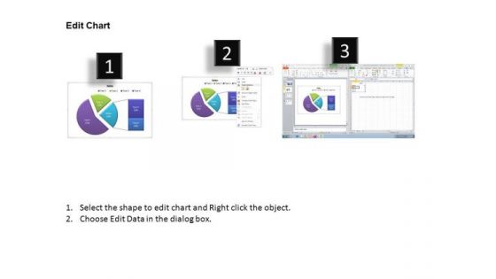 PowerPoint Data Driven Graphic Pie Drilled Down Ppt Theme